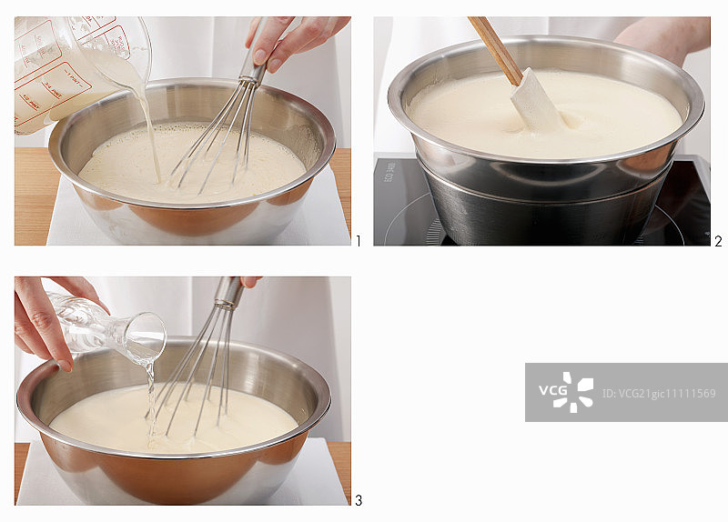 自制香料蛋奶酒图片素材