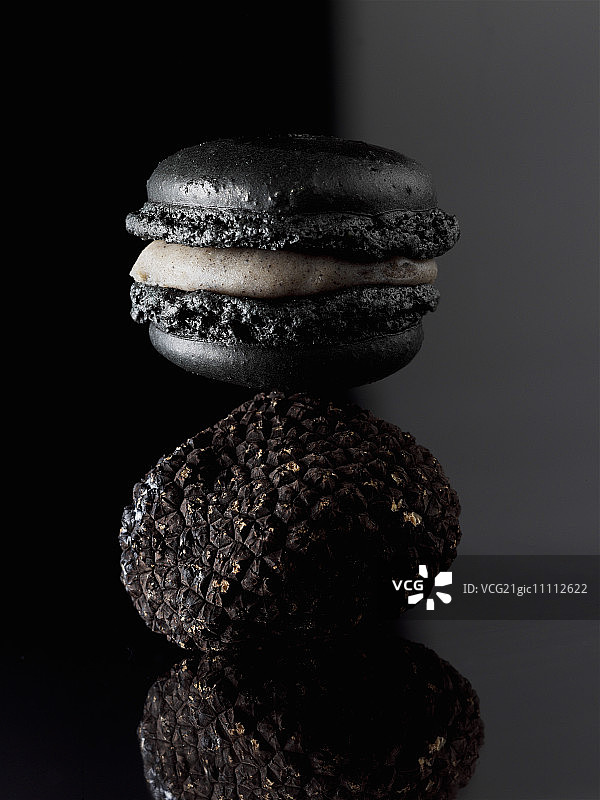 松露马卡龙图片素材