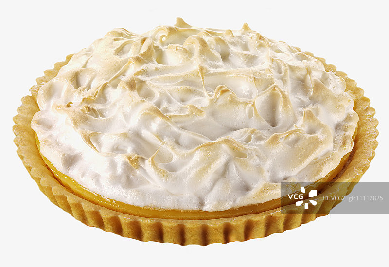 柠檬蛋白酥皮饼图片素材