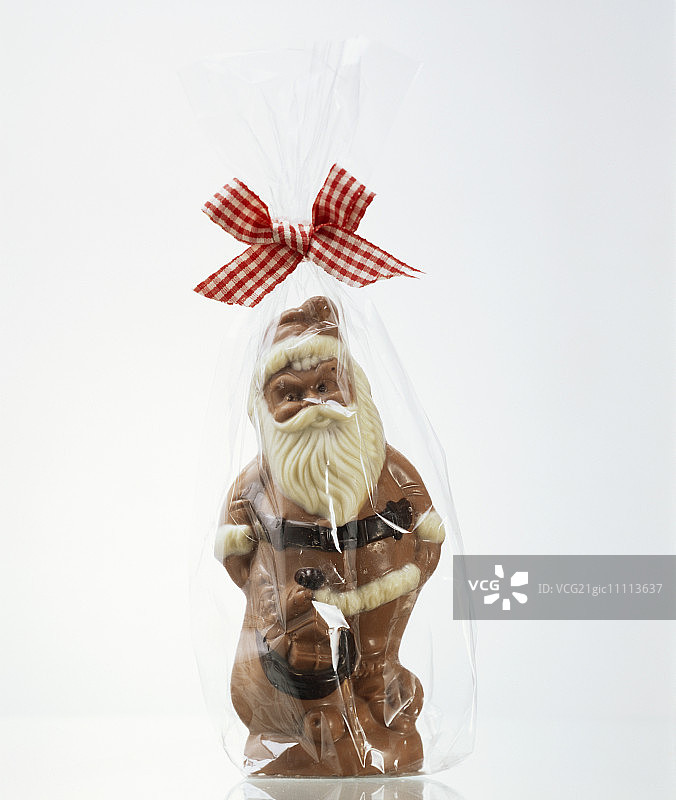 巧克力圣诞老人包装图片素材