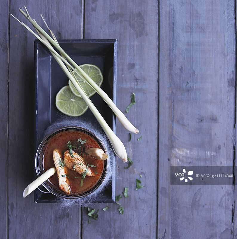 泰式冬阴功汤图片素材