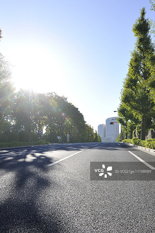 从国会议事堂前站到三宅坂的街道图片素材