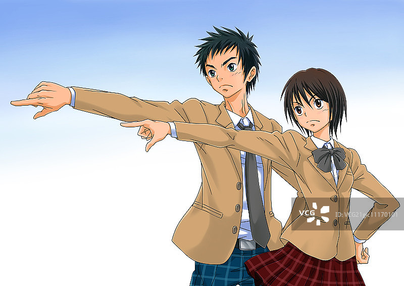 互相指责的青少年图片素材