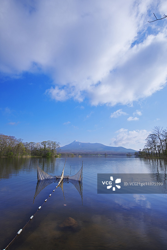 日本北海道大沼图片素材