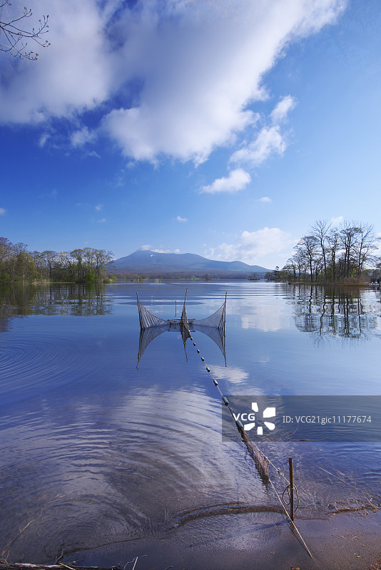 日本北海道大沼图片素材