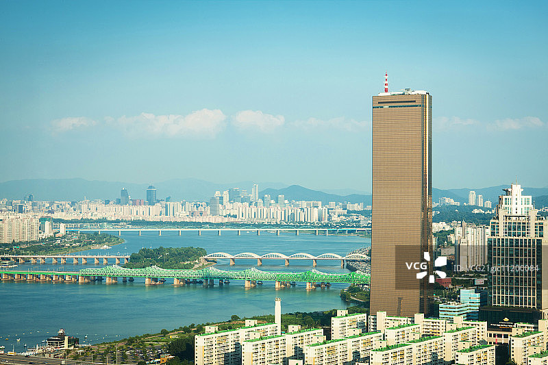首尔汝矣岛风光图片素材