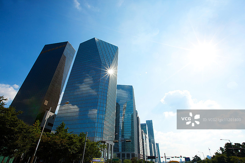 首尔汝矣岛风光图片素材