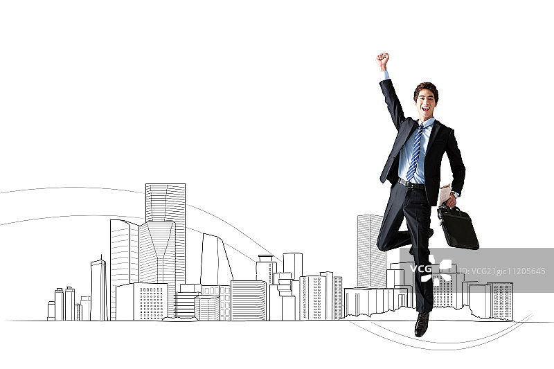 青年人物插画图片素材