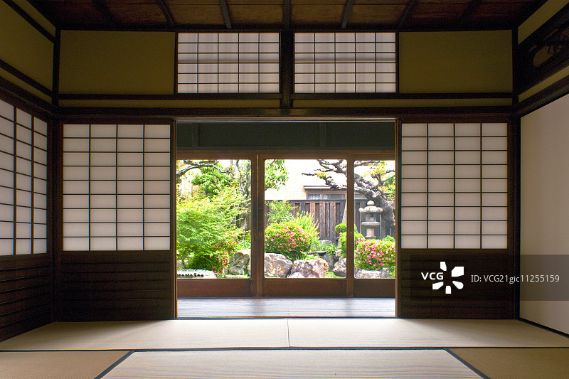 日式传统房屋图片素材