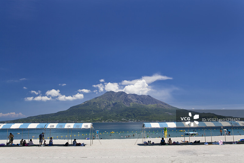 日本鹿儿岛县图片素材