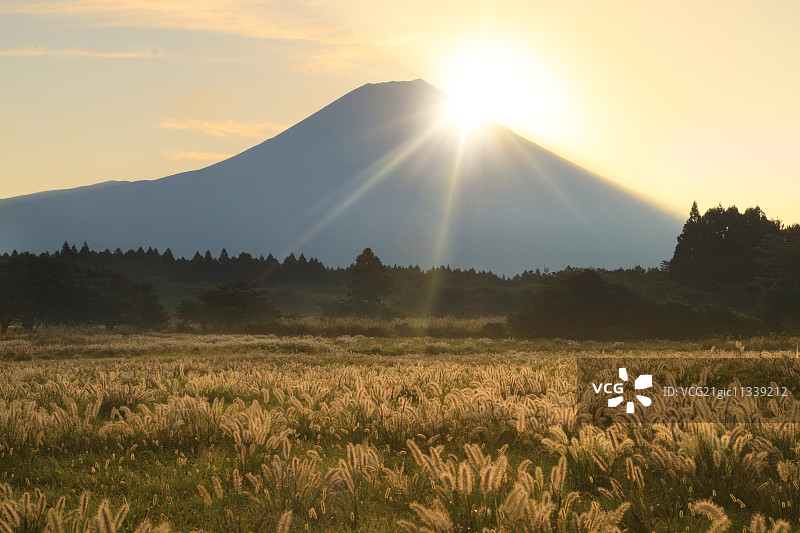 日本静冈县富士山图片素材