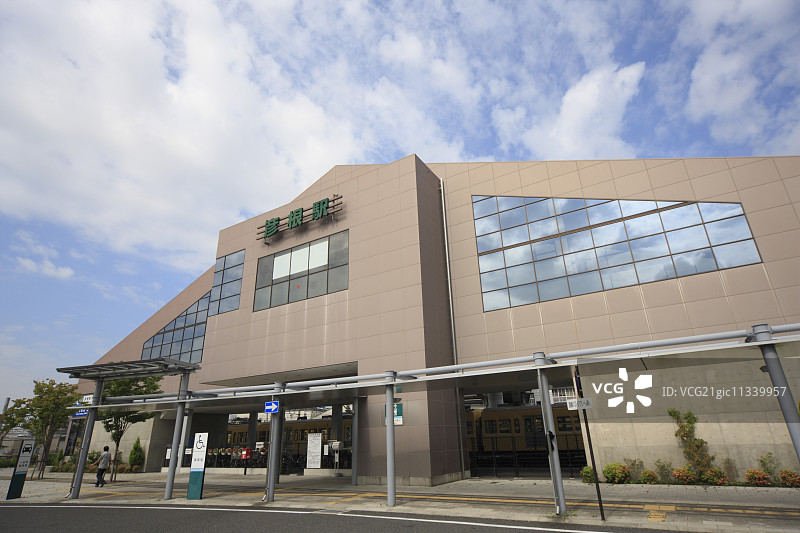 日本滋贺县JR彦根站图片素材