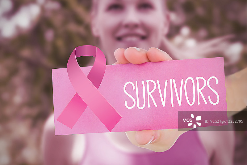 乳腺癌防治宣传合成图图片素材