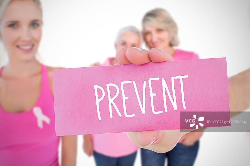 乳腺癌防治宣传合成图图片素材