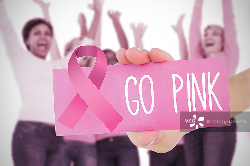 乳腺癌防治宣传合成图图片素材