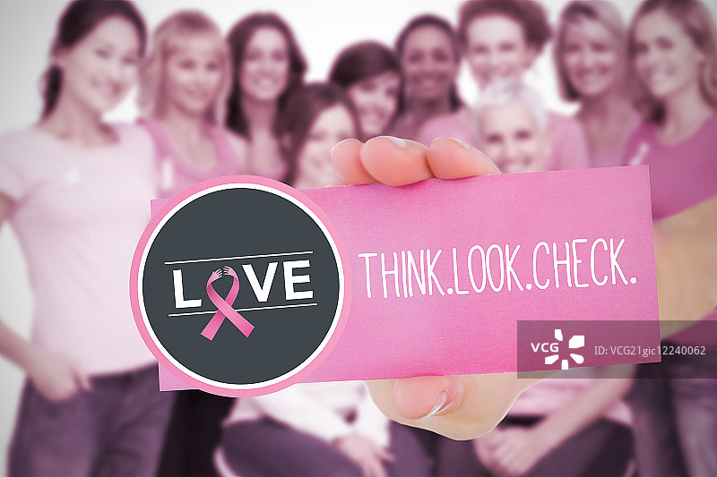 乳腺癌防治宣传合成图图片素材