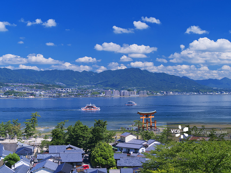 日本广岛县图片素材