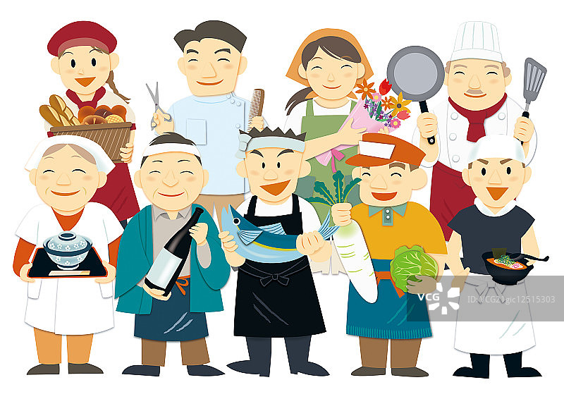 零售和服务业图片素材