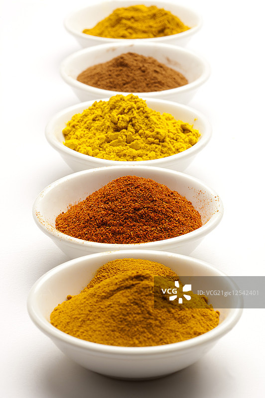 ,香料,姜黄粉,辣椒粉,咖哩粉,图片素材