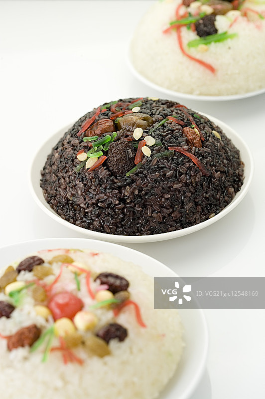 八宝饭,黑米八宝饭,上海图片素材