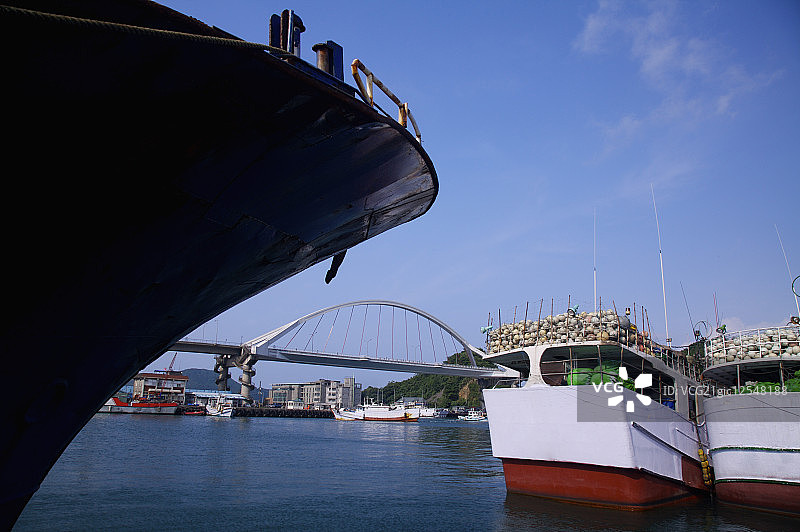 台湾,宜兰,苏澳镇,南方澳,渔港,图片素材