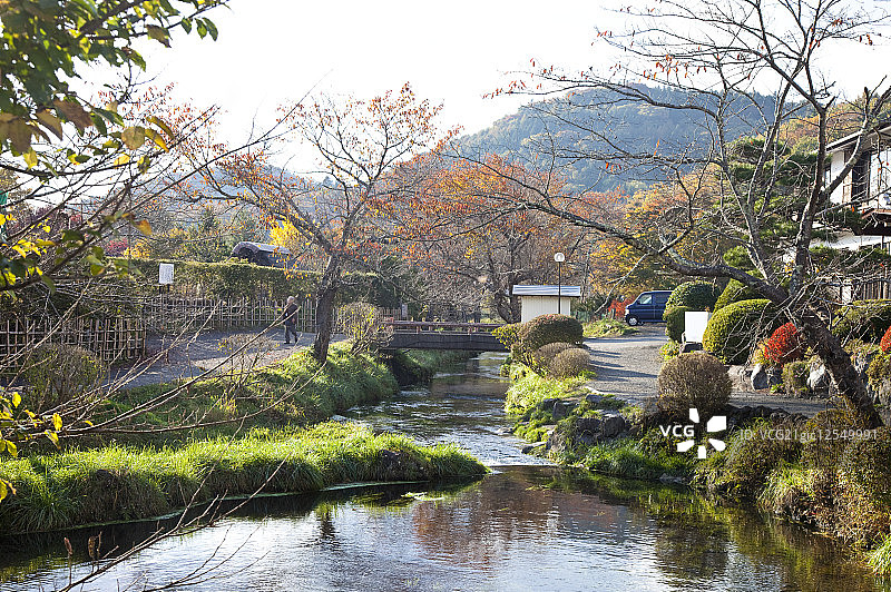 忍野八海,山梨县,日本,涌泉,亚洲,图片素材
