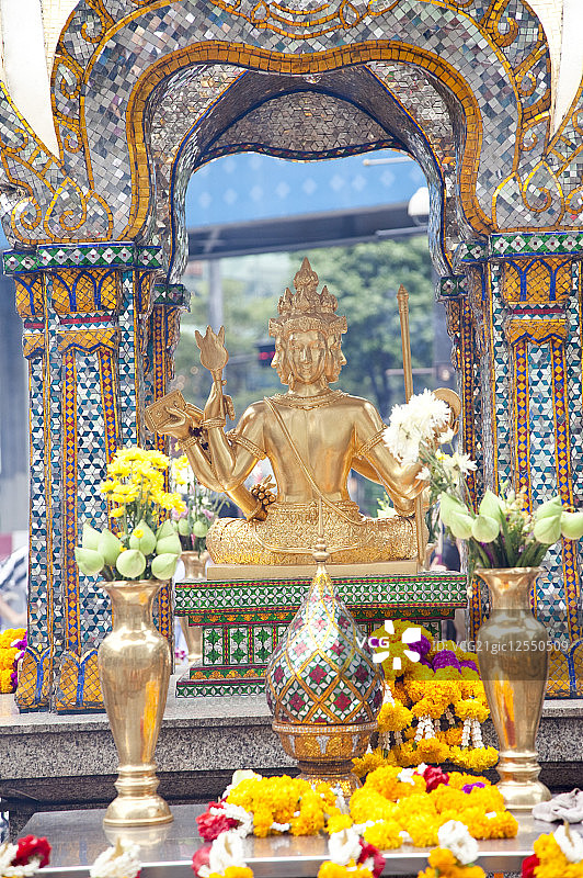 泰国, 曼谷, 四面佛图片素材