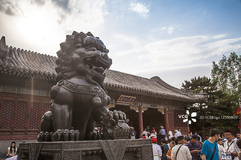 东宫门,颐和园,北京,中国,亚洲,图片素材