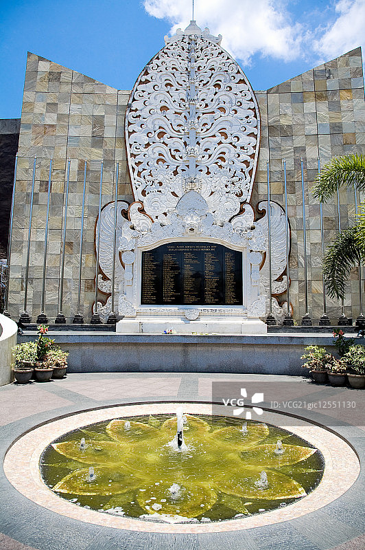 巴里岛,爆炸纪念碑,图片素材