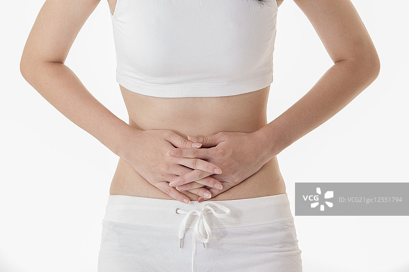 腹部,按摩图片素材