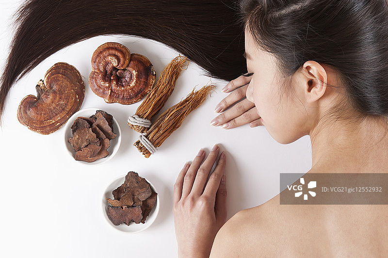 女性,美发,图片素材