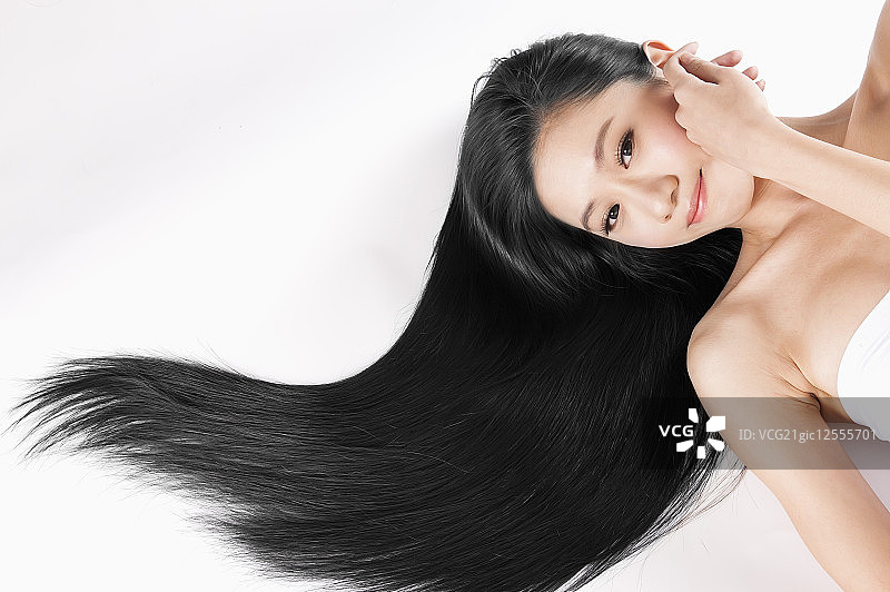 女性,美发,图片素材