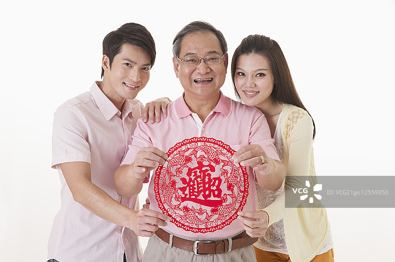 剪纸,二代家庭图片素材