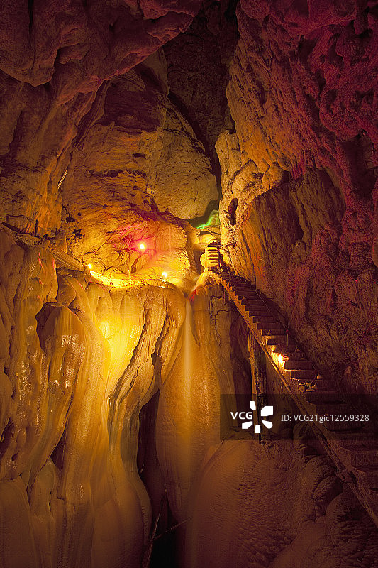通灵大峡谷,溶洞,广西壮族自治区,中国,图片素材