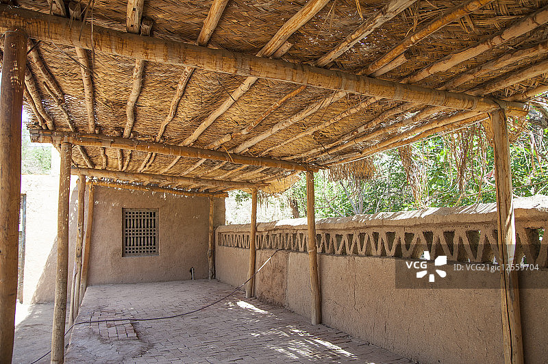 葡萄沟,吐鲁番,新疆维吾尔自治区,中国,亚洲,阿凡提故居,故居,图片素材