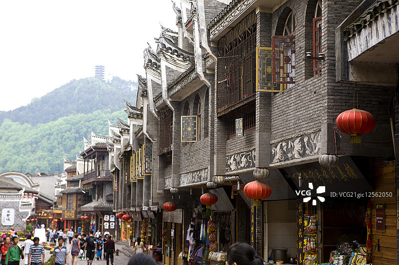 凤凰古镇,凤凰县,湖南省,中国,亚洲,图片素材