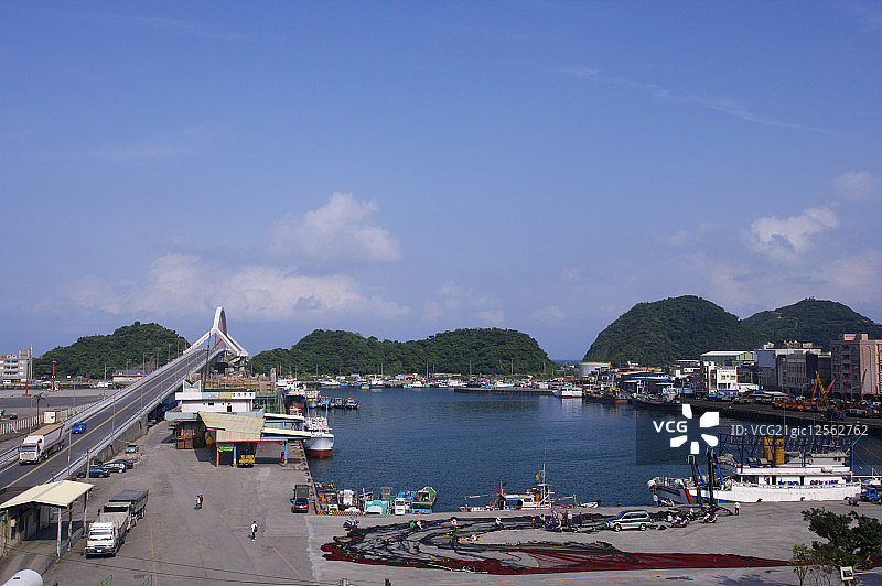 台湾,宜兰,苏澳镇,南方澳,渔港,图片素材