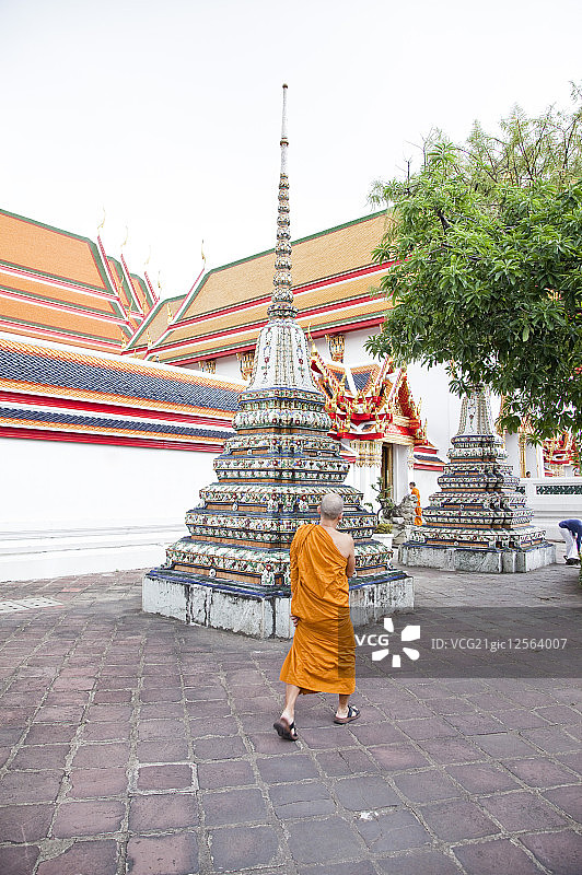 泰国, 曼谷, 卧佛寺, 涅盘寺图片素材