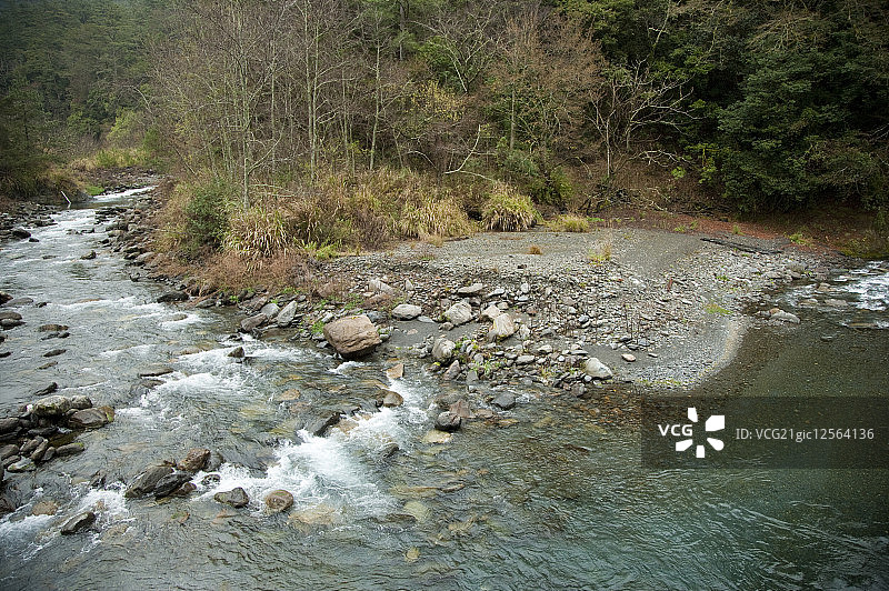 七家湾溪,武陵农场,雪霸公园,公园,台中，中国台湾，亚洲图片素材