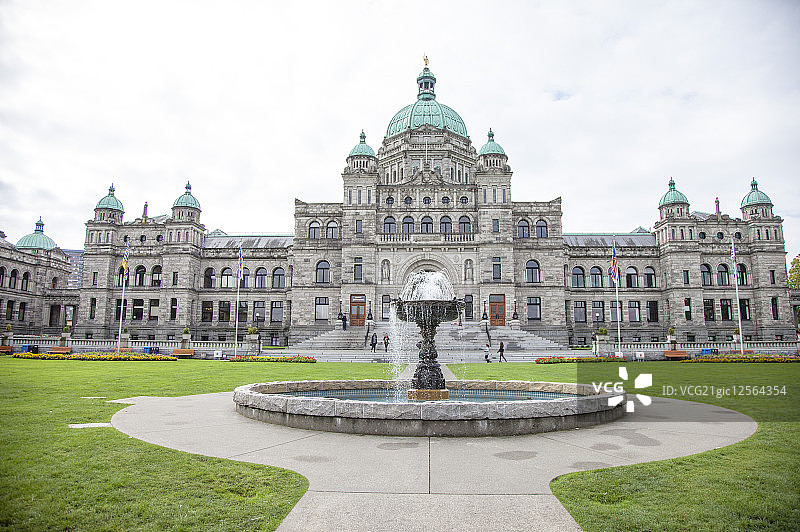 议会大厦,维多利亚岛,温哥华,加拿大,图片素材