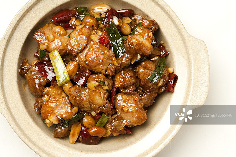 宫保鸡丁,中式料理,图片素材