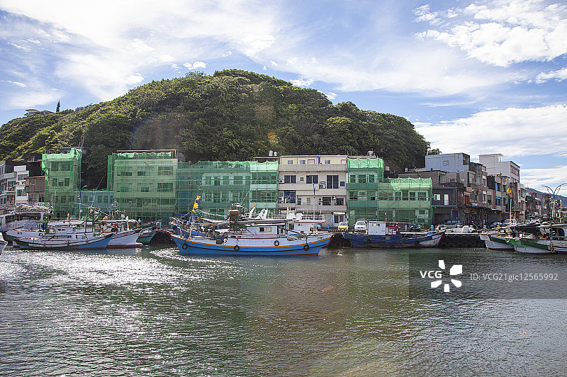 南方澳,宜兰,台湾,亚洲,渔港,码头,图片素材