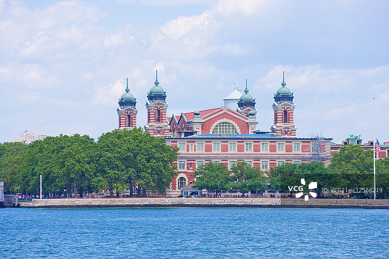 艾利斯岛,纽约市,纽约州,美国,北美洲,图片素材