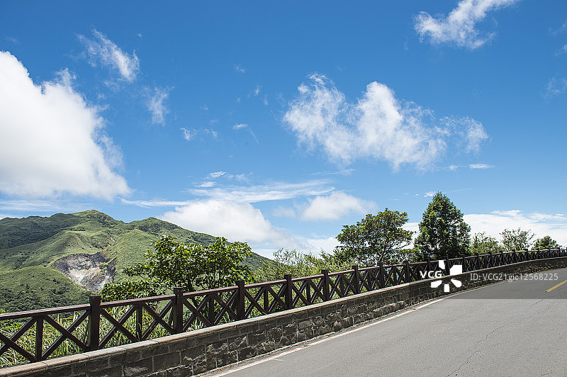 台北，中国台湾，亚洲,大屯山,阳明山公园,图片素材
