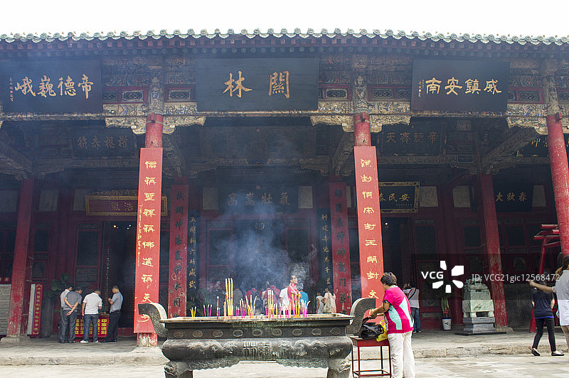 河南省,中国,亚洲,关林镇,关林,关林庙,庙宇图片素材
