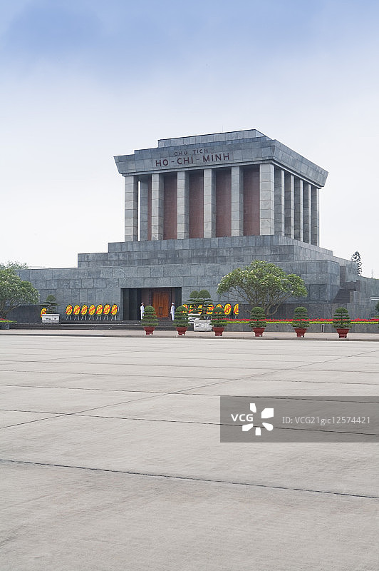 胡志明陵寝,河内,巴亭广场,越南,图片素材