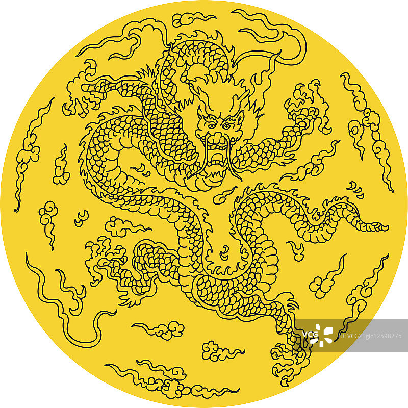 计算机绘图,花样,图案,龙,图片素材