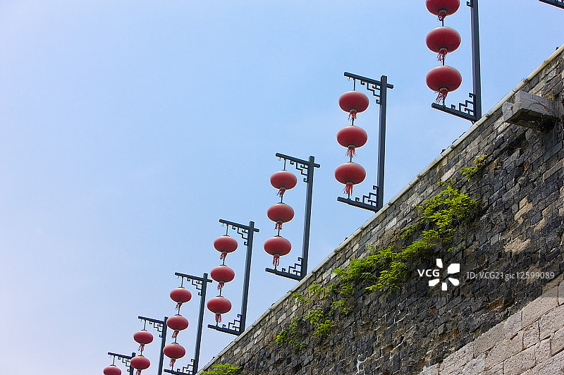 亚洲,中国,江苏,南京,中华门,古城墙图片素材