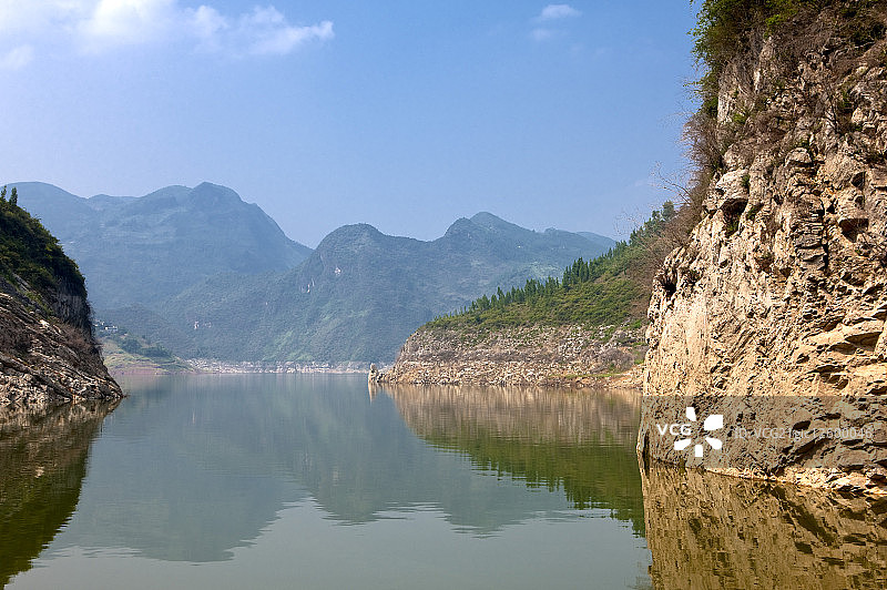 中国,长江,长江三峡,神农溪图片素材