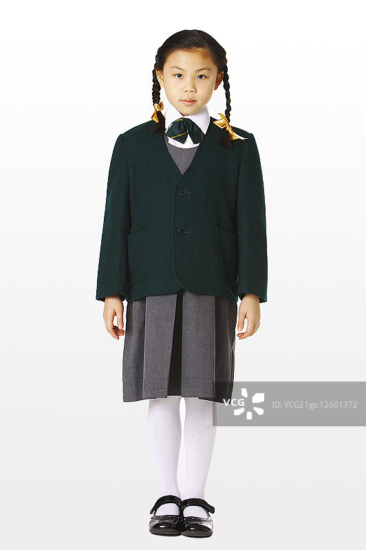 女孩,学校制服图片素材